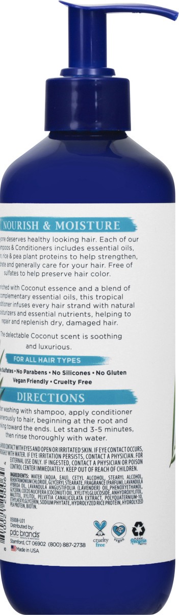 slide 3 of 12, Dr. Teal's Coconut Nourish & Moisture Conditioner 16 oz, 16 oz