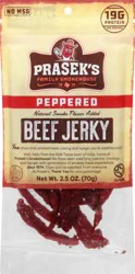 Prasek's Peppered Beef Jerky 2.5 oz