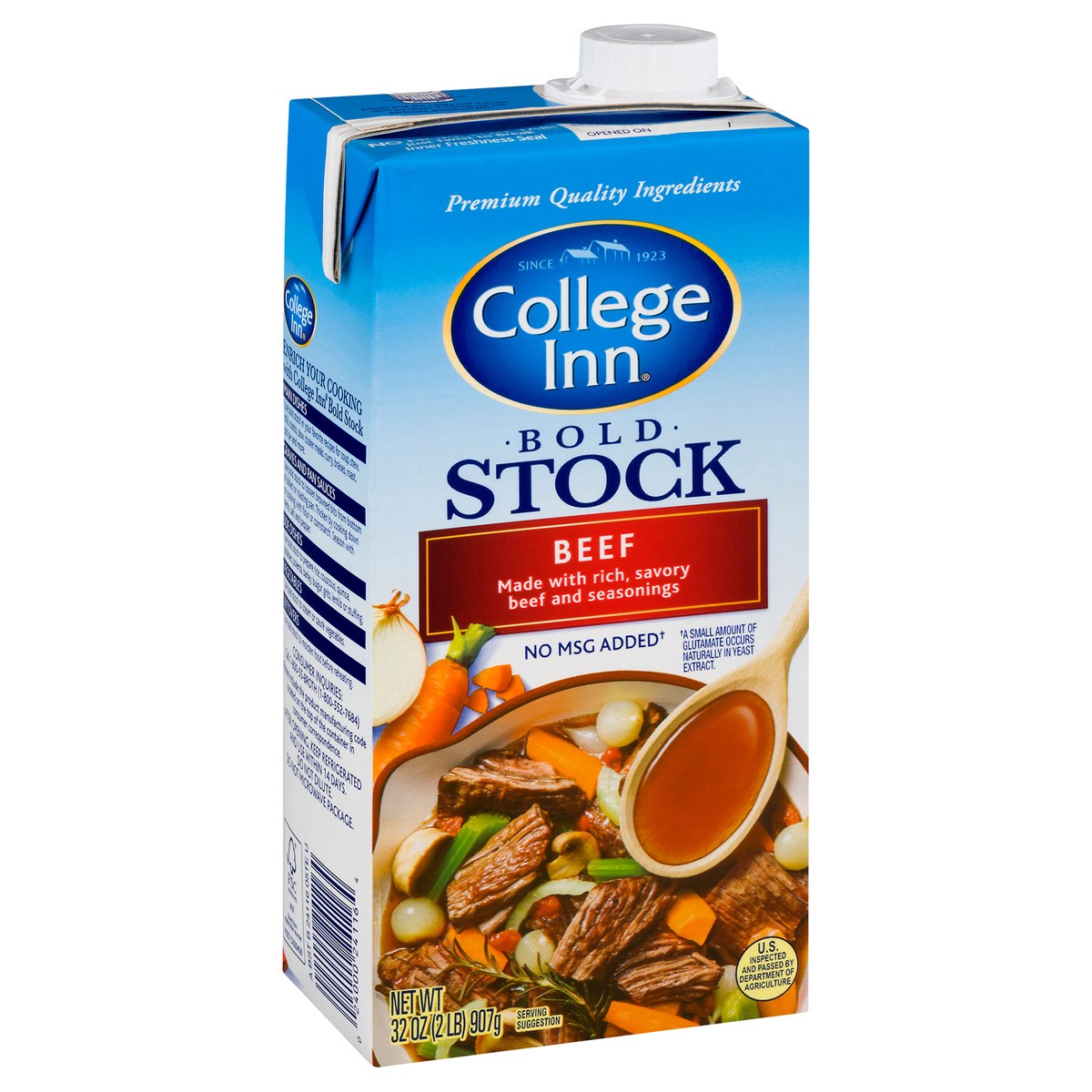 slide 10 of 12, College Inn Bold Beef Stock 32 oz, 32 oz