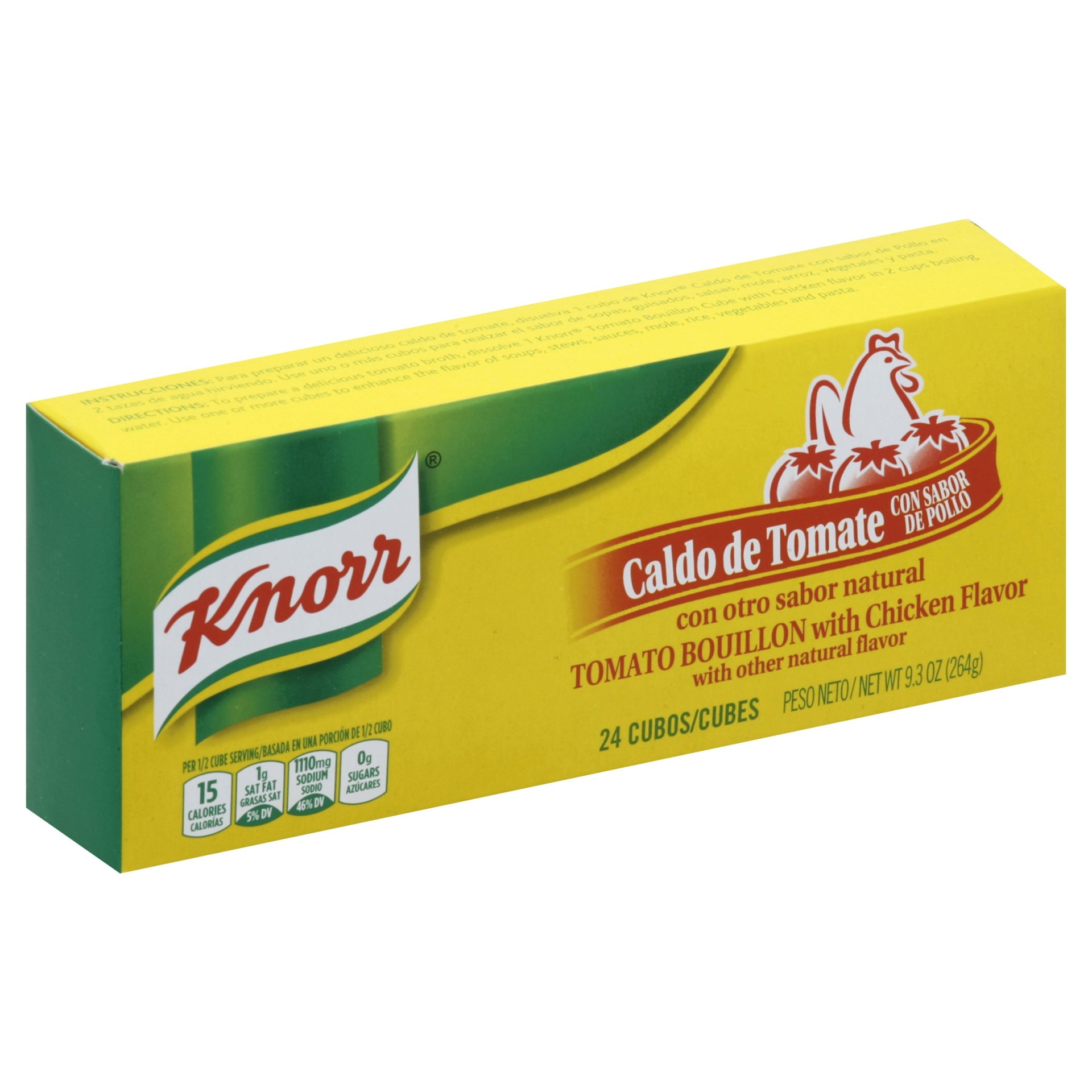slide 1 of 8, Knorr Tomato Chicken Bouillon Cubes, 24 ct