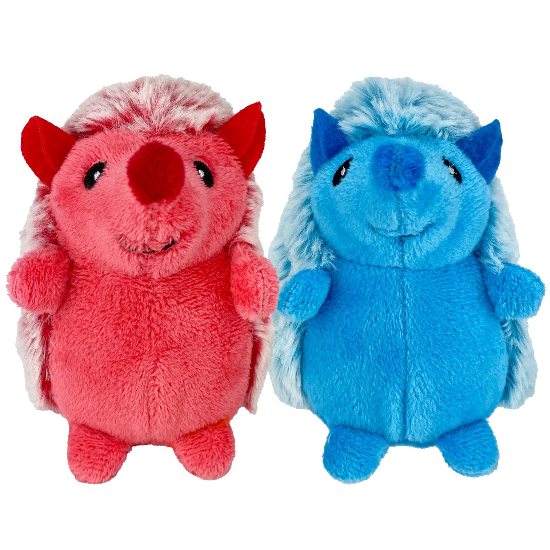 slide 1 of 1, Multipet Mini Plush Hedgehog Dog Toy, X-Small, 2 ct