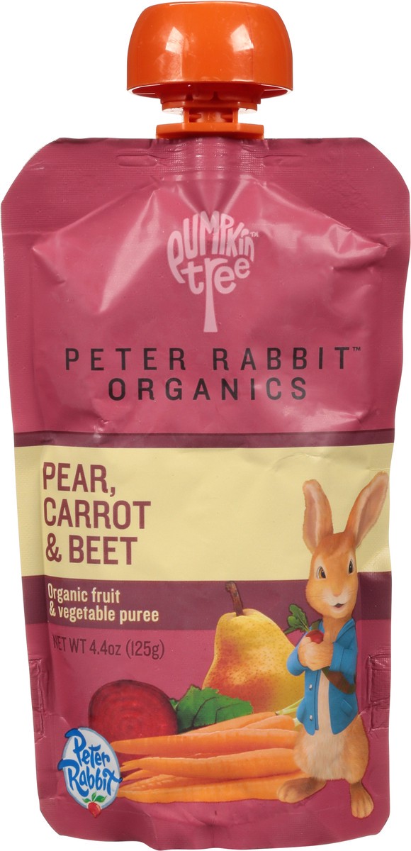 slide 3 of 12, Peter Rabbit Organics Organic Pear Carrot & Beet Fruit & Vegetable Puree 4.4 oz, 4.4 oz