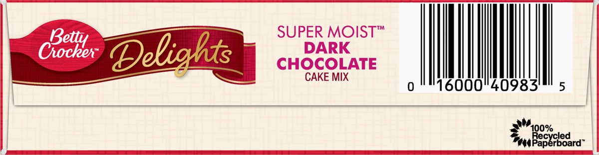 slide 2 of 13, Betty Crocker Super Moist Dark Chocolate Cake Mix, 15.25 oz, 15.25 oz