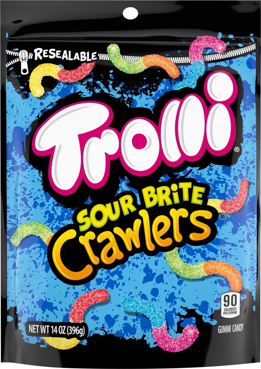 slide 10 of 13, Trolli Sour Brite Crawlers Gummi Candy - 14 oz, 14 oz