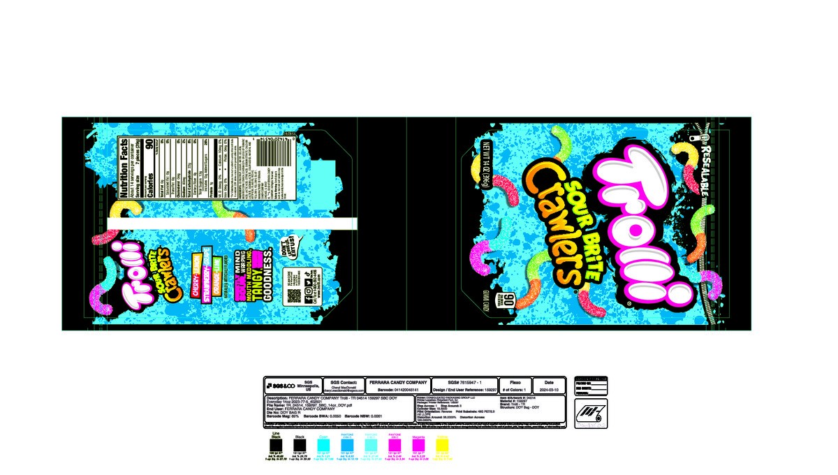 slide 9 of 13, Trolli Sour Brite Crawlers Gummi Candy - 14 oz, 14 oz