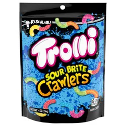 Trolli Sour Brite Crawlers Gummi Candy - 14 oz