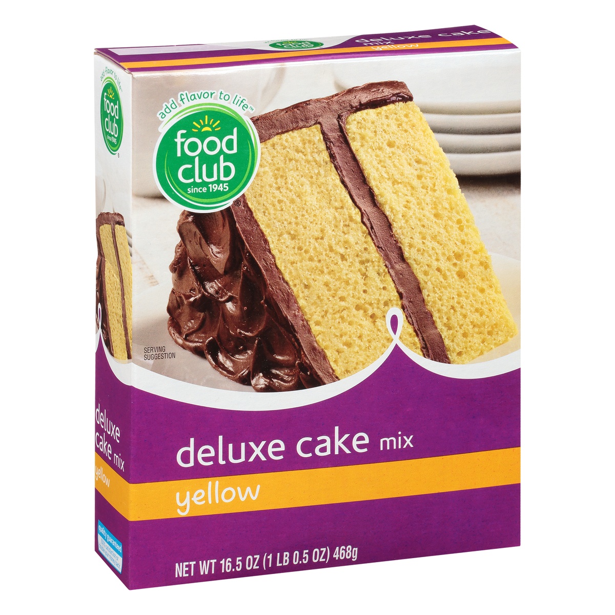 slide 2 of 10, Food Club Yellow Cake Mix, 16.5 oz