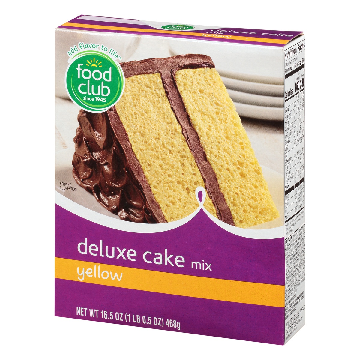 slide 3 of 10, Food Club Yellow Cake Mix, 16.5 oz