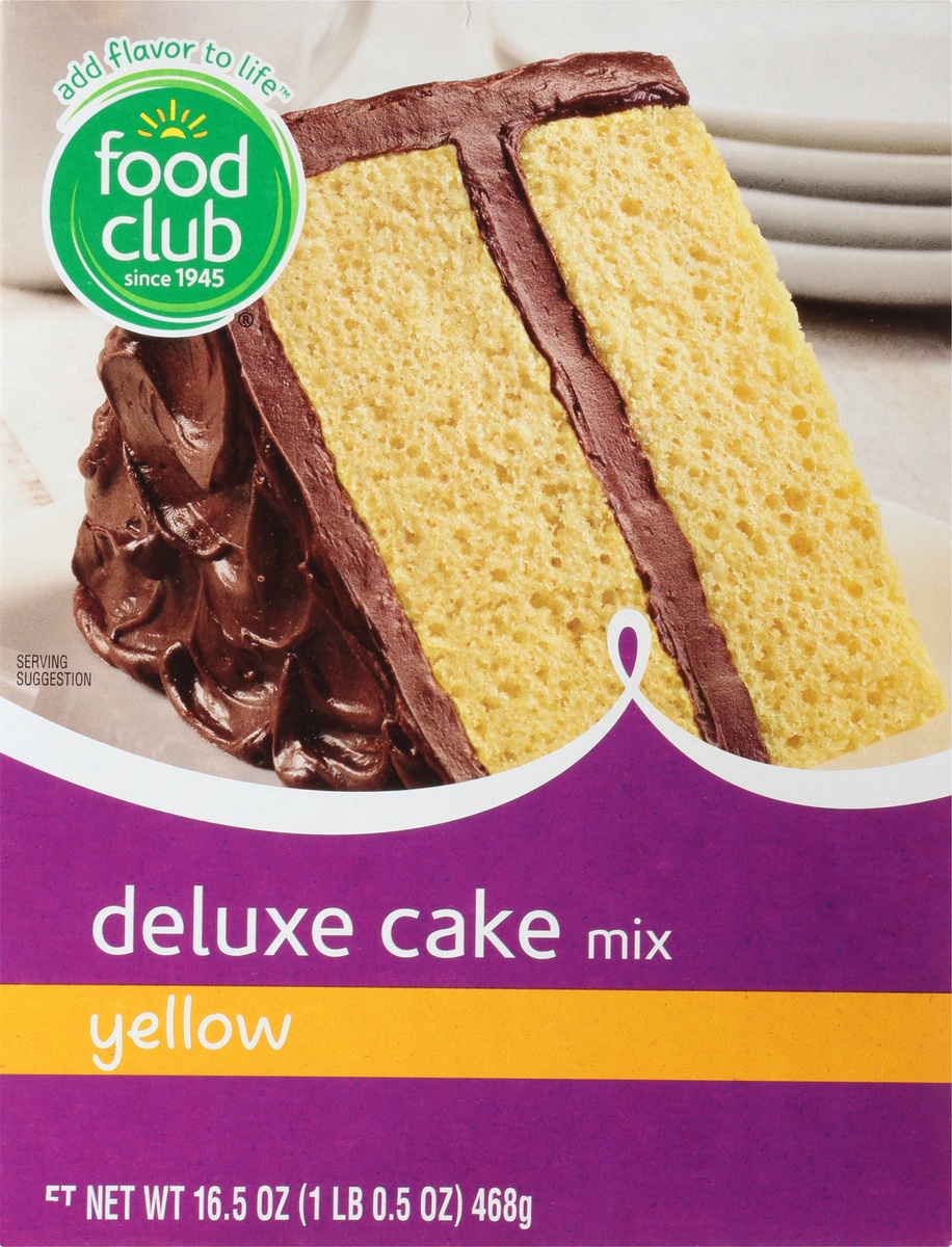 slide 9 of 10, Food Club Yellow Cake Mix, 16.5 oz