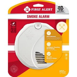 First Alert 10-Year Dual Sensor Smoke Alarm