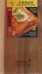 Cedar Grilling Planks 7 in x 12 in - 2 ct