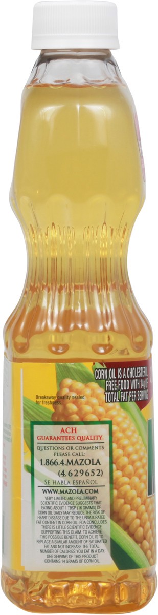 slide 12 of 12, Heart Healthy Mazola Cholesterol Free 100% Pure Corn Oil 32 fl oz, 32 fl oz