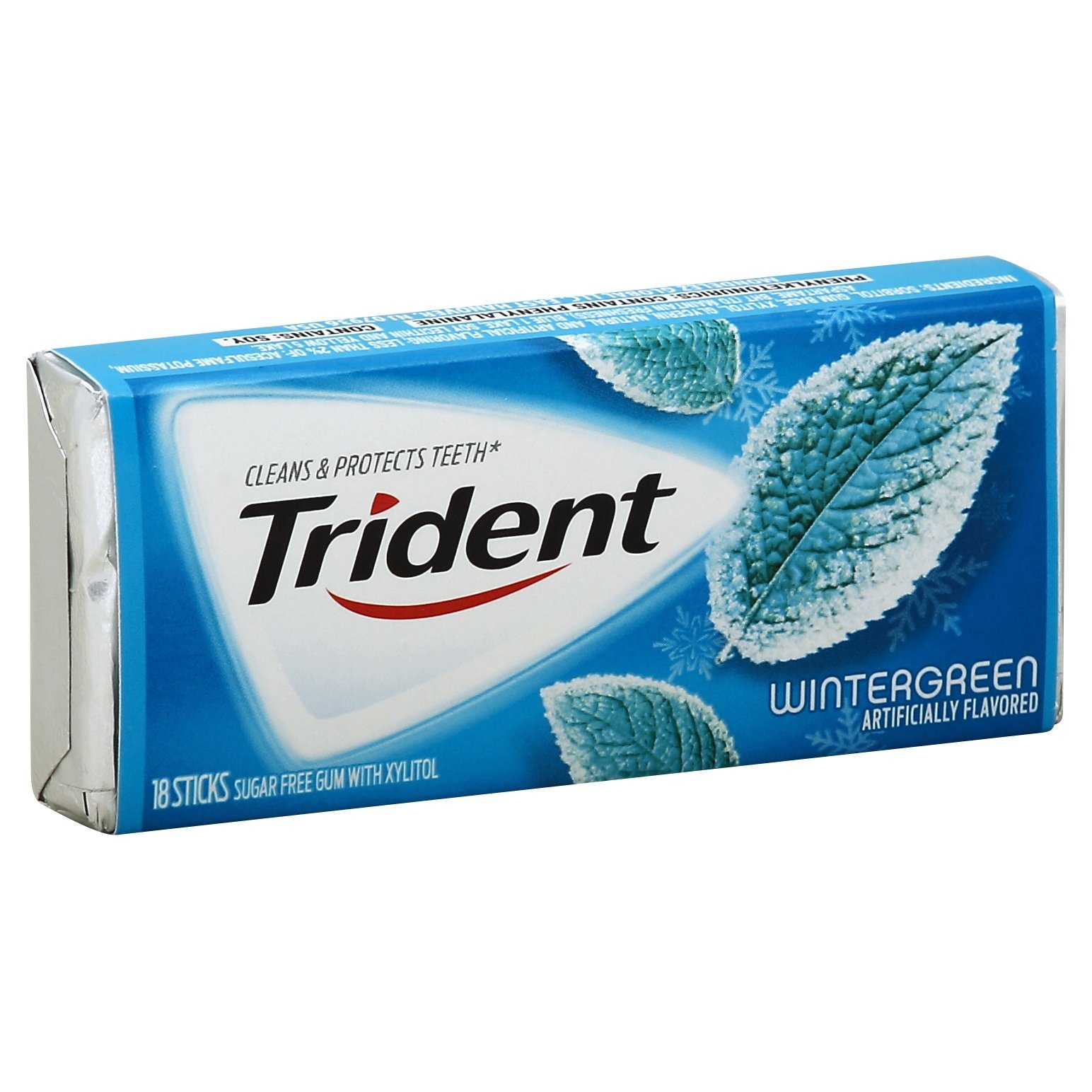 slide 1 of 1, Trident Wintergreen Evup, 1 ct