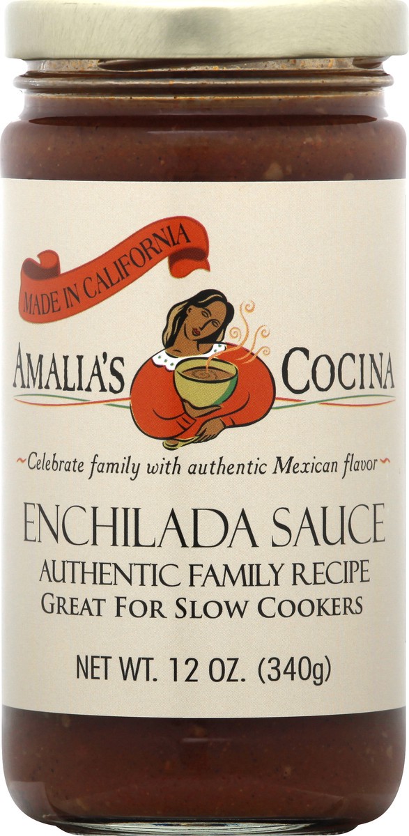 slide 4 of 11, Amalia's Cocina Enchilada Sauce 12 oz, 12 oz
