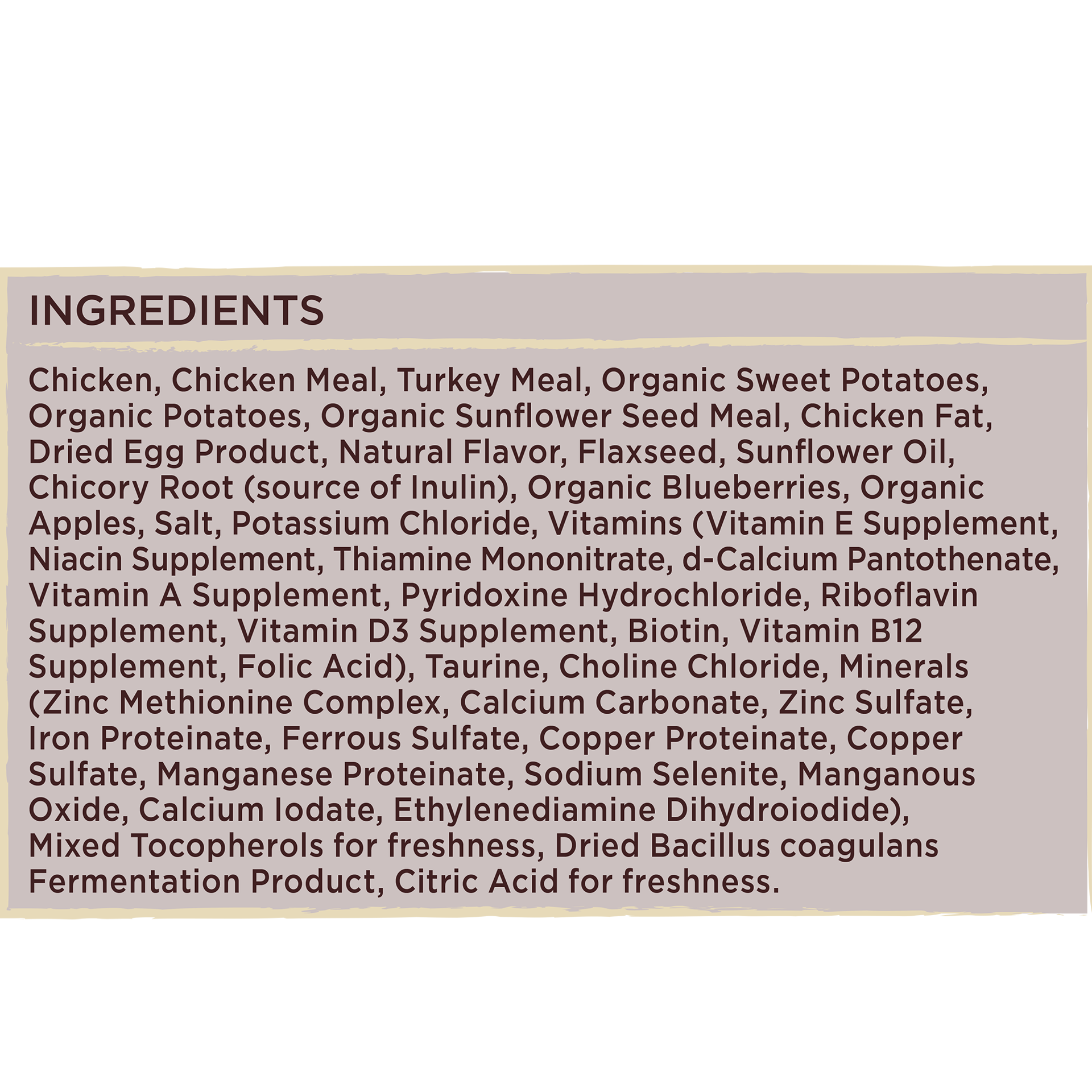 slide 2 of 3, Castor & Pollux PRISTINE Grain Free Dry Dog Food Free-Range Chicken & Sweet Potato Recipe with Raw Bites - 18 lb Bag, 18 lb