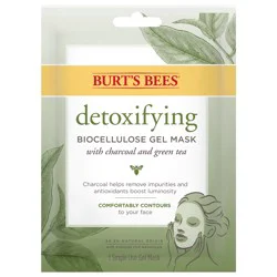 Burt''s Bees Detoxifying Biocellulose Gel Mask, 1 ct. Package
