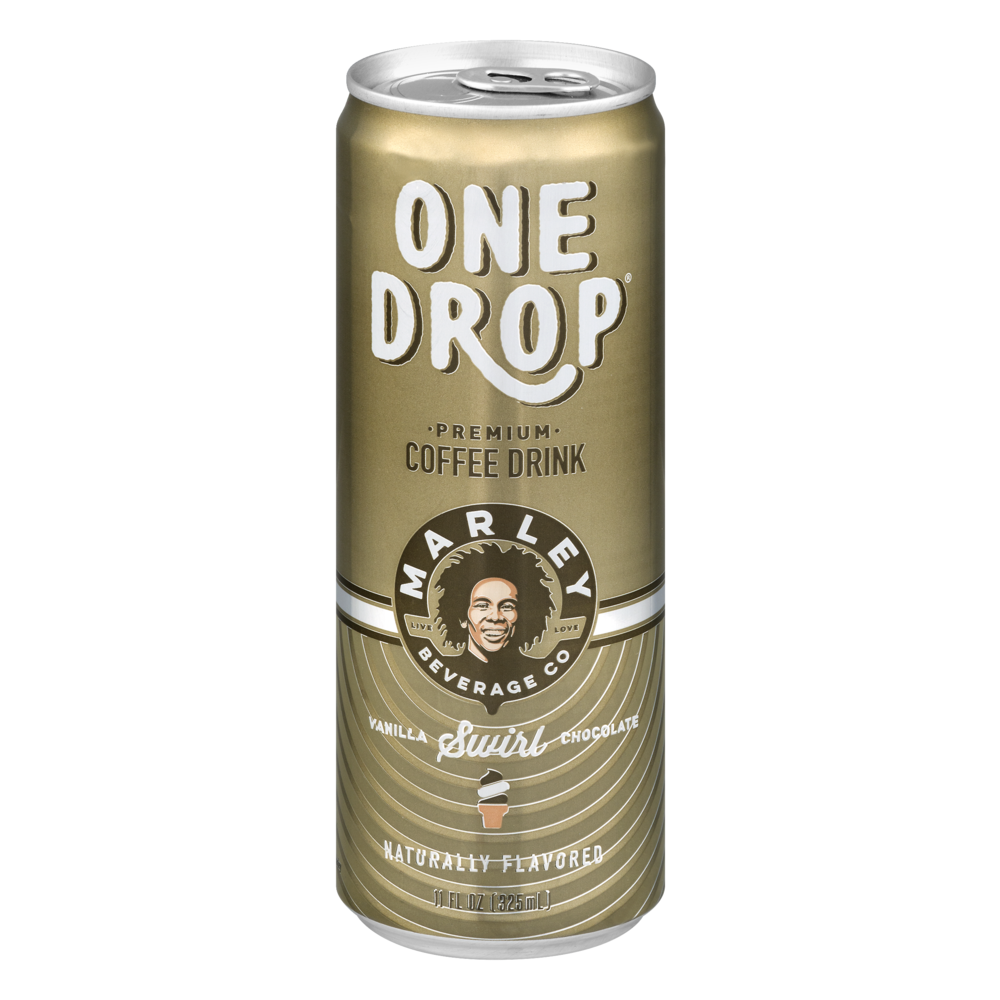 slide 1 of 1, Marley Beverage Co. One Drop Coffee Vanilla Chocolate Swirl - 11 oz, 11 oz