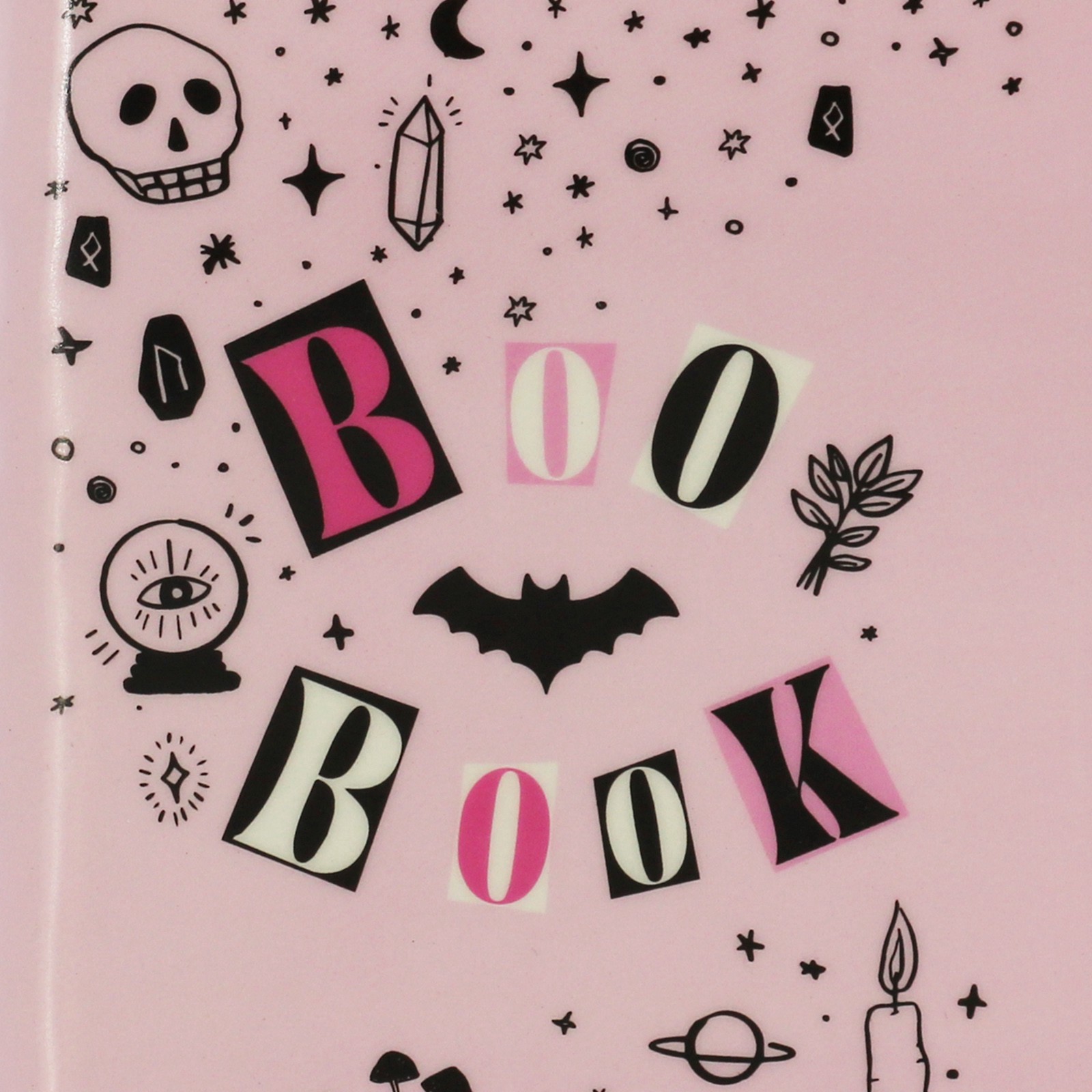 slide 5 of 5, 6" Pink Boo Book Decorative Ceramic Container By Ashland, 6 in