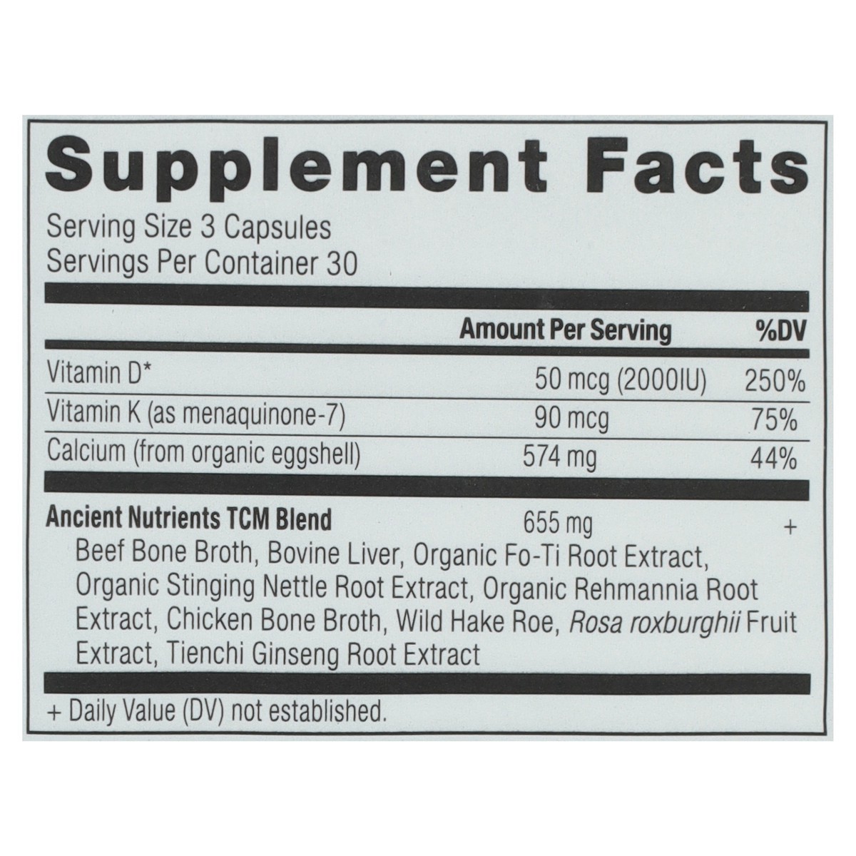 slide 8 of 12, Ancient Nutrition Calcium 90 Capsules, 90 ct