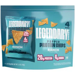 Legendary Foods Ranch Popped 20g Protein Chips
