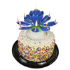 slide 6 of 17, Kolorae Singing Flower Birthday Candle, Assorted Colors, 1 ct