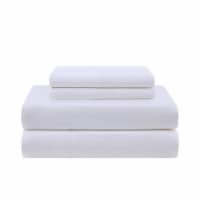 slide 1 of 1, Modavari Home Fashions Queen Sized Sheet Set - White, 4 ct