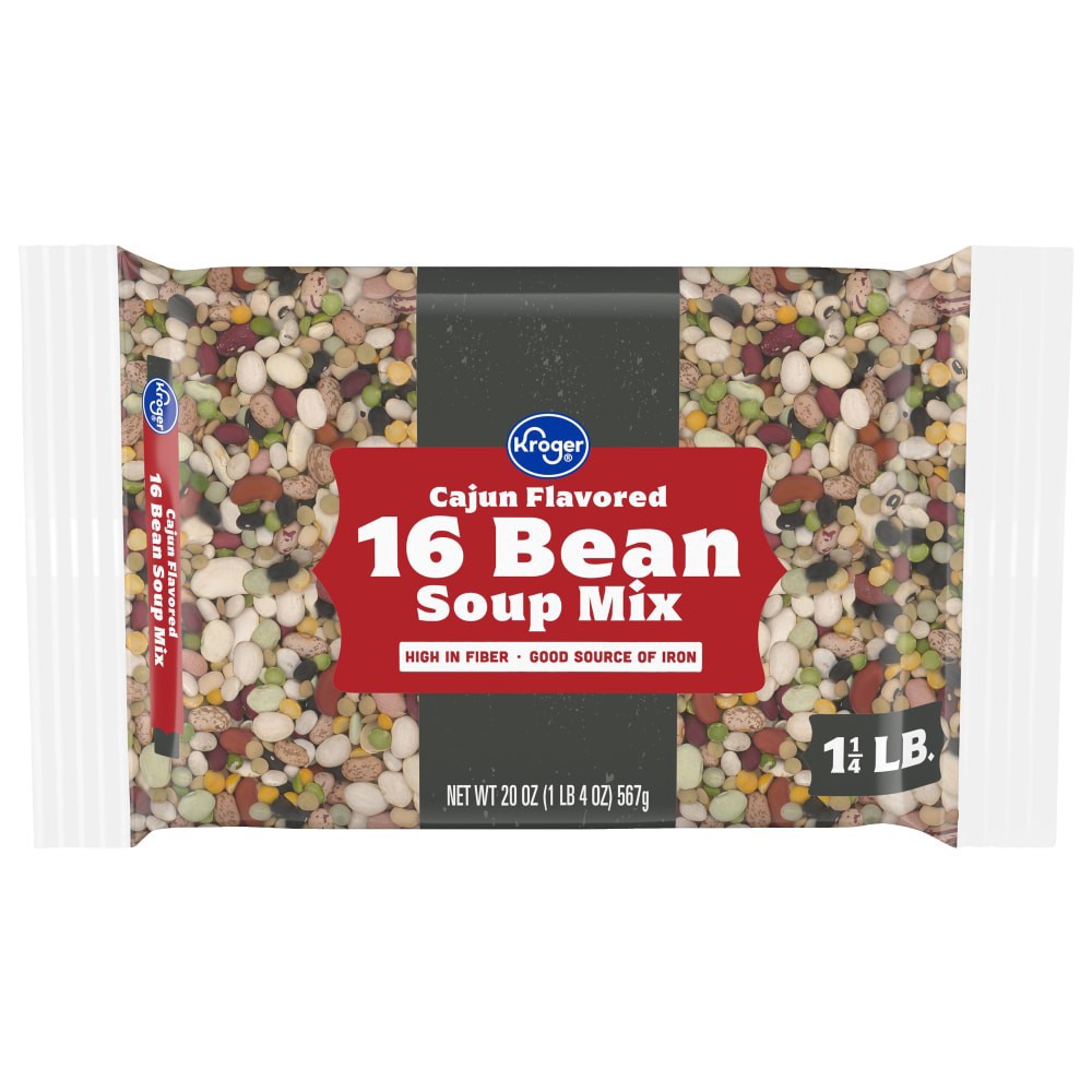 slide 5 of 5, Kroger Cajun Soup Mix, 20 oz