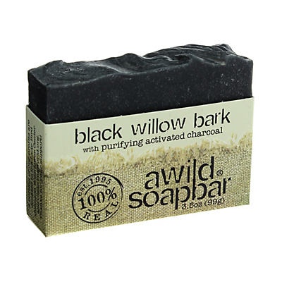 slide 1 of 1, A Wild Soap Bar Black Willow Bark Bar Soap, 3.5 oz