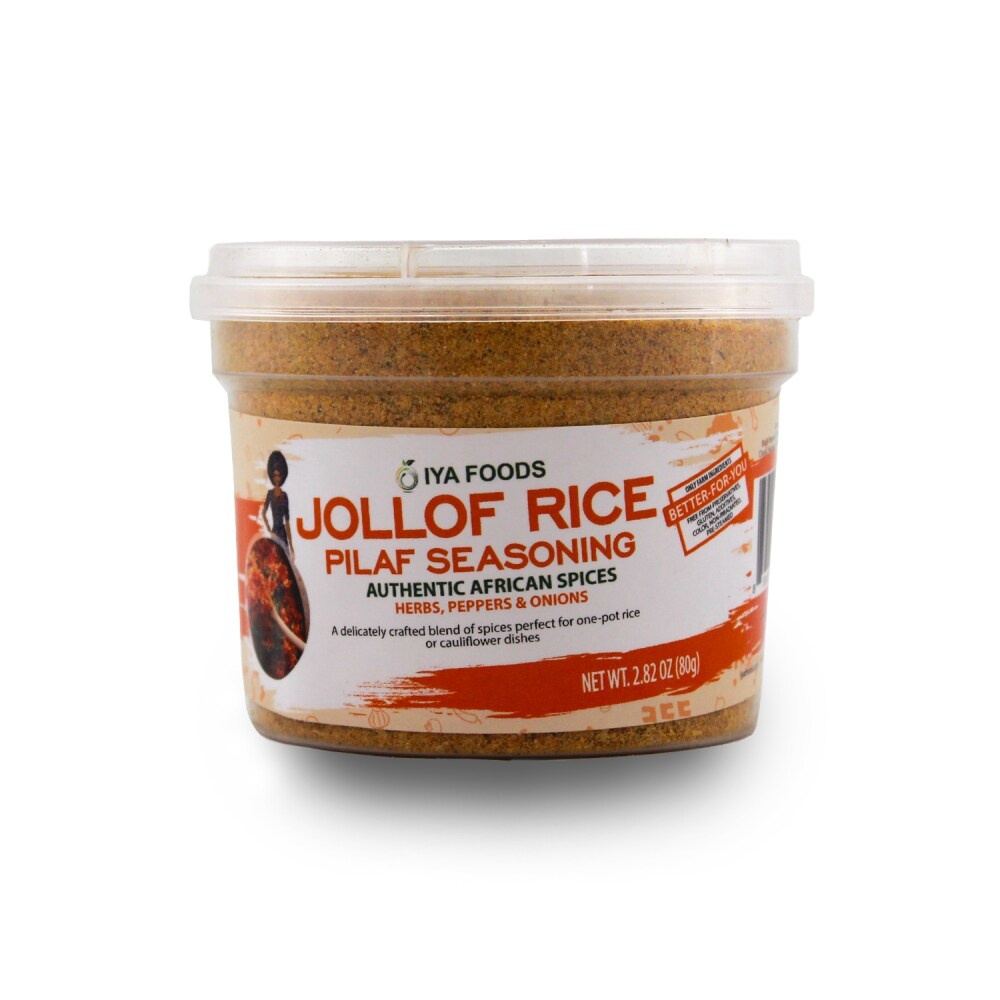 slide 1 of 1, Iya Foods Jollof Rice Pilaf Seasoning, 2.82 oz