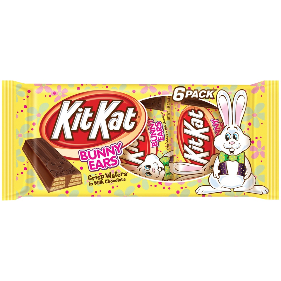 slide 1 of 5, KIT KAT Crisp Wafers 6 ea, 6 ct