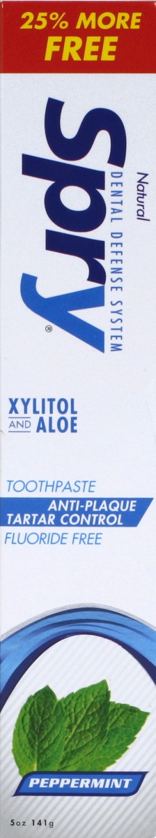 slide 1 of 1, Spry Toothpaste 5 oz, 4 oz