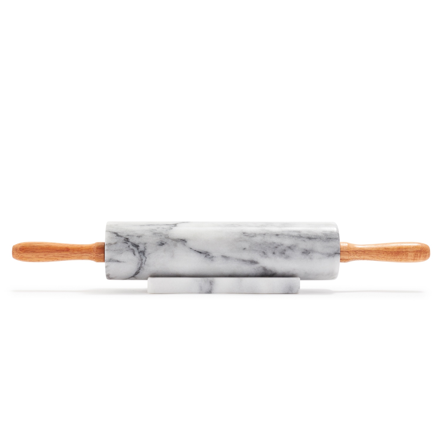 slide 1 of 1, Sur La Table Marble Rolling Pin with Handles, 1 ct