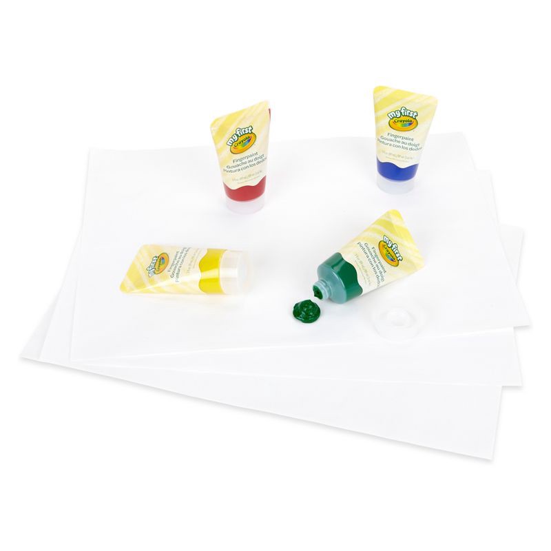 slide 7 of 7, Crayola Stage 1 Washable Fingerpaint Kit, 1 ct