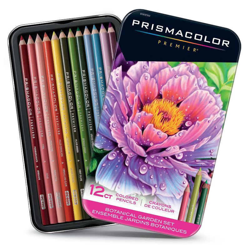 slide 2 of 6, Prismacolor Premier 12pk Colored Pencils - Botanical Garden, 12 ct