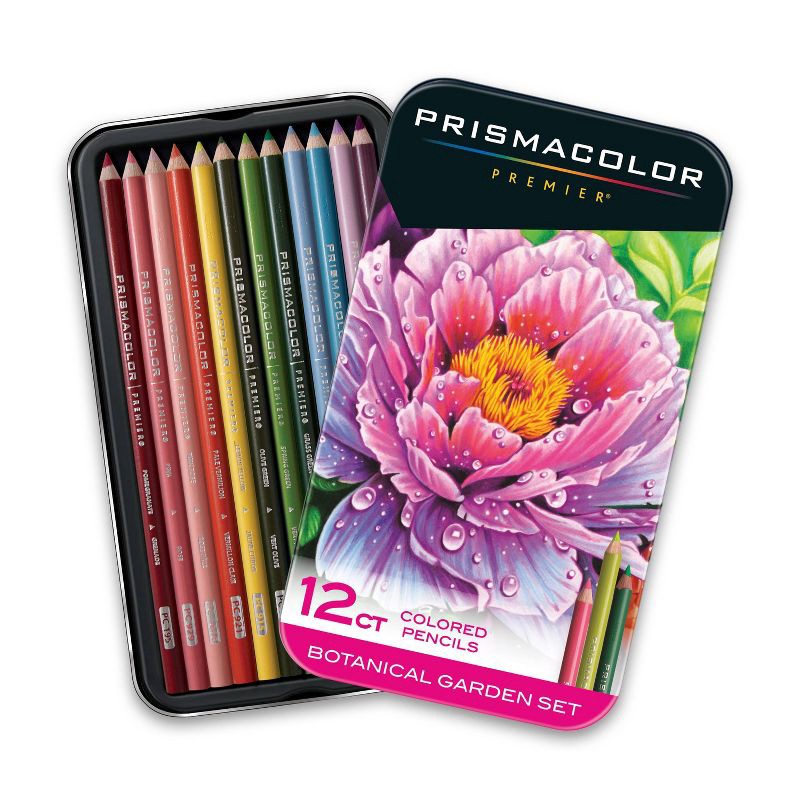 slide 1 of 6, Prismacolor Premier 12pk Colored Pencils - Botanical Garden, 12 ct