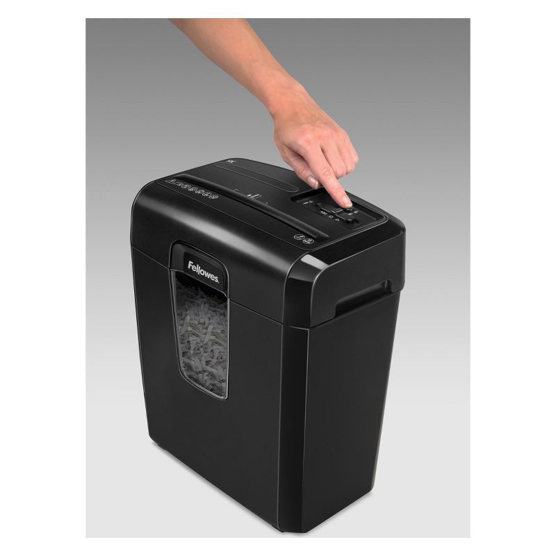 slide 6 of 6, Fellowes Powershred 9C Cross-Cut Paper Shredder, 1 ct