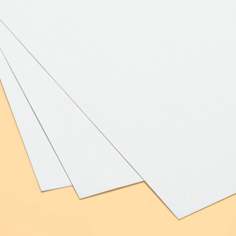 slide 2 of 3, 500ct Letter Printer Paper White - up&up™: 8.5x11 Inches, 20 lb, 92 Brightness, Ideal for Printing Letters, 500 ct, 20 lb