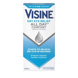 Visine All Day Comfort Dry-Eye Relief Lubricant Eye Drops - .5 fl oz