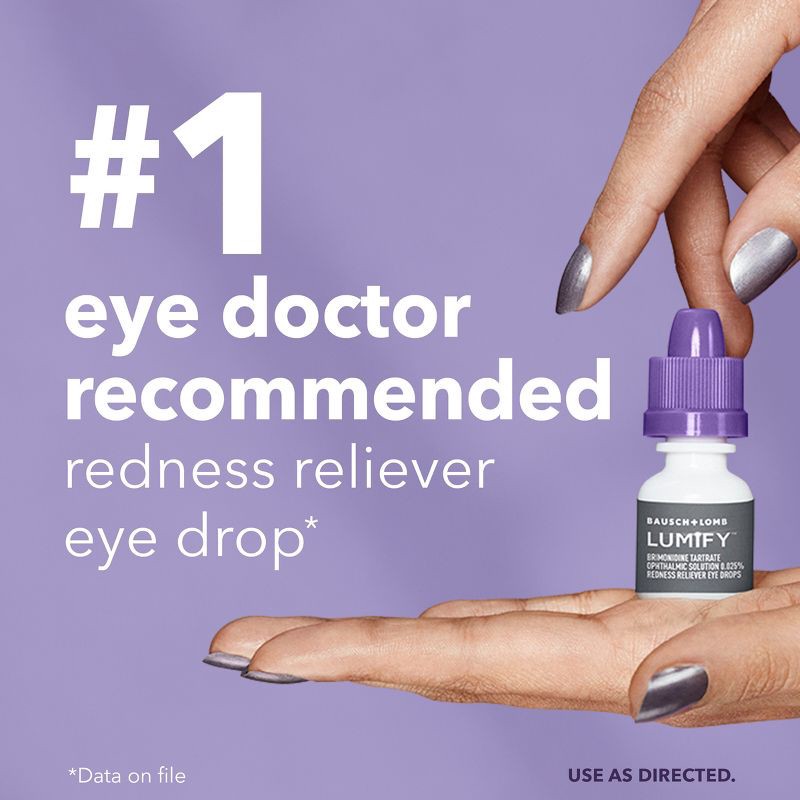 slide 4 of 9, Lumify Eye Drops for Redness Relief - 7.5ml, 7.5 ml