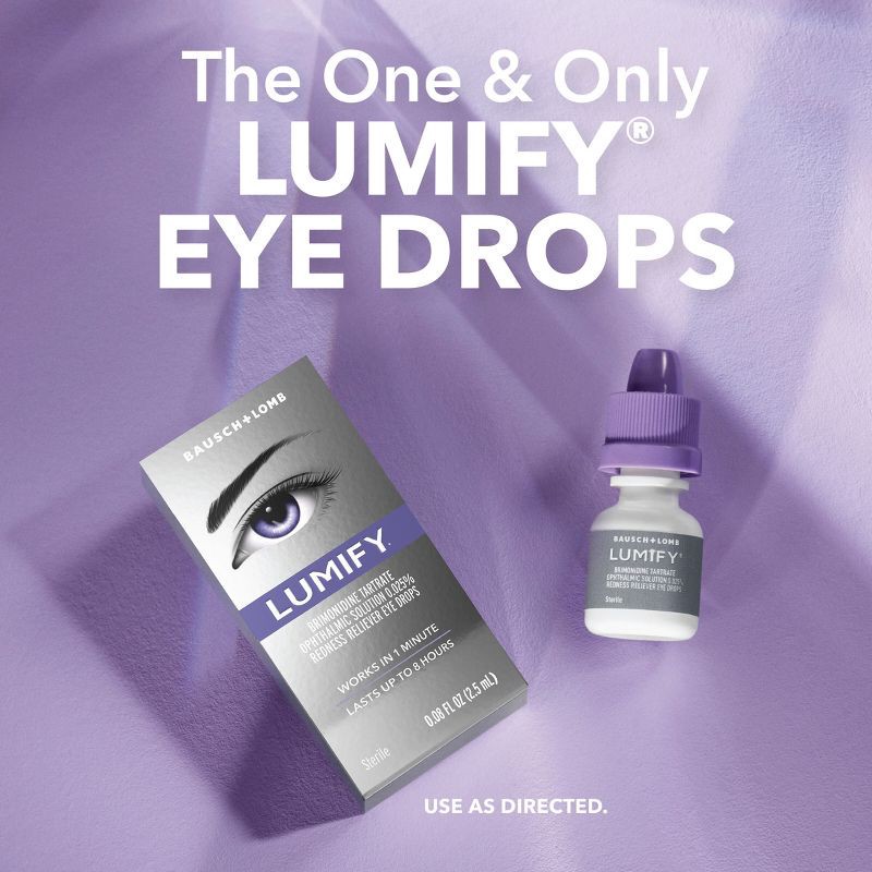 slide 6 of 9, Lumify Eye Drops for Redness Relief - 7.5ml, 7.5 ml