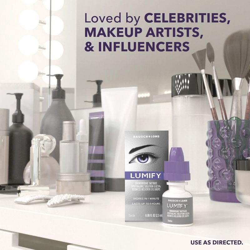 slide 9 of 9, Lumify Eye Drops for Redness Relief - 7.5ml, 7.5 ml