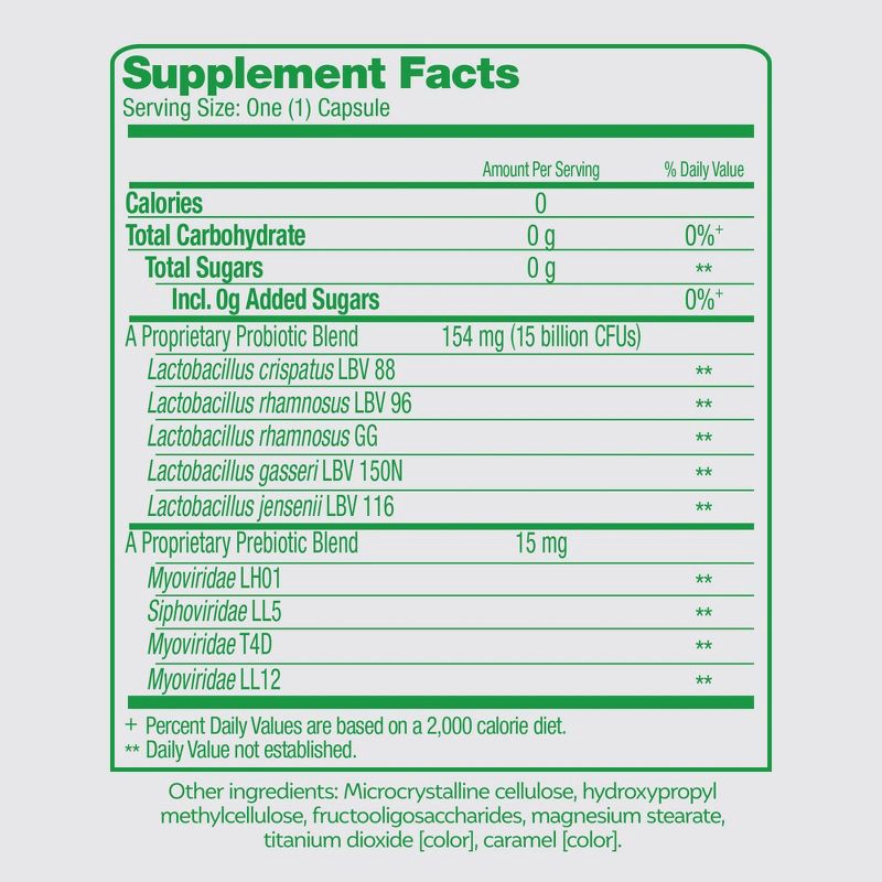 slide 3 of 14, Culturelle Women's 4-in-1 Protection for Vaginal, Digestive and Immune Health Capsules - 30ct, 30 ct