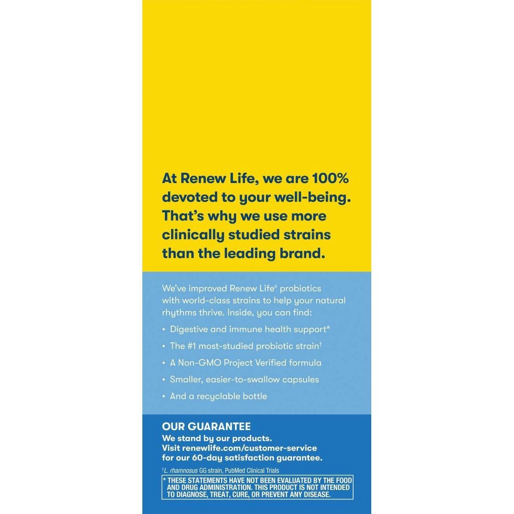 slide 11 of 14, Renew Life Ultimate Flora Probiotic Extra Care - 30 Billion CFU - 50ct, 50 ct