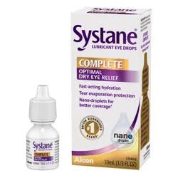 Systane Complete Dry Eye Drops - 0.34 fl oz