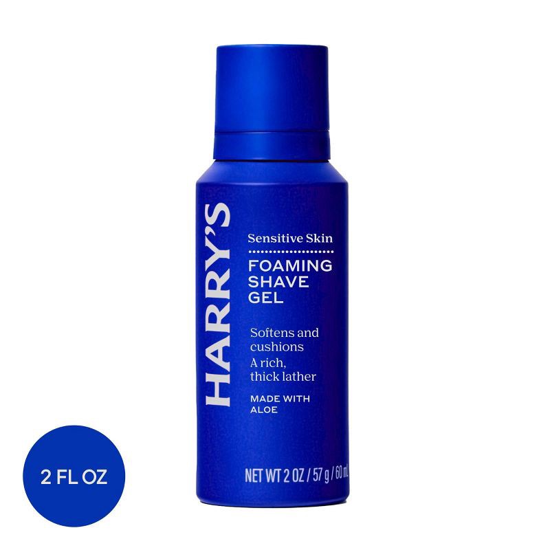slide 2 of 13, Harry's Men's Foaming Shave Gel with Aloe - 2oz, 2 oz