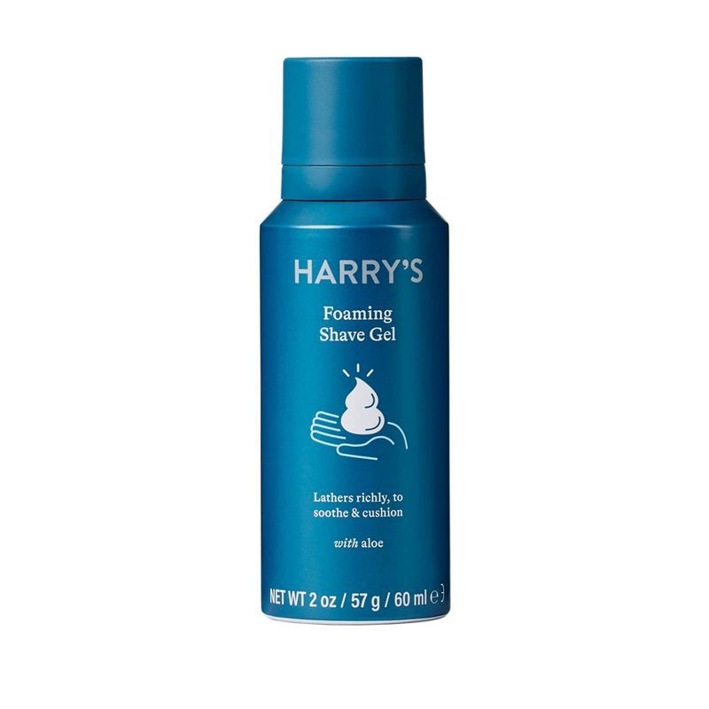 slide 13 of 13, Harry's Men's Foaming Shave Gel with Aloe - 2oz, 2 oz