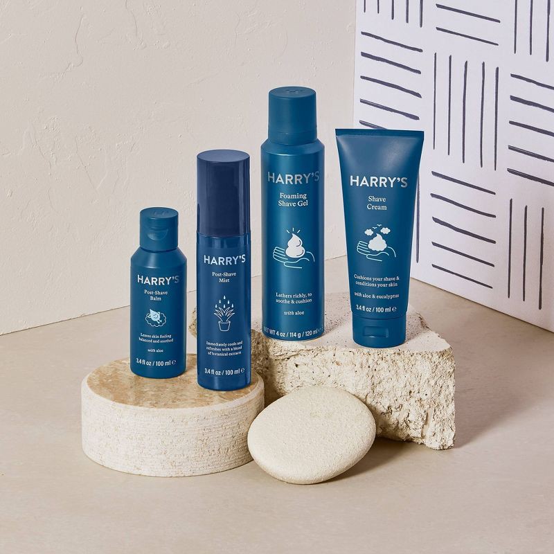 slide 9 of 13, Harry's Men's Foaming Shave Gel with Aloe - 2oz, 2 oz