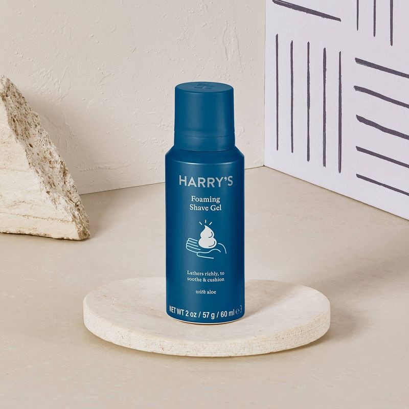 slide 11 of 13, Harry's Men's Foaming Shave Gel with Aloe - 2oz, 2 oz