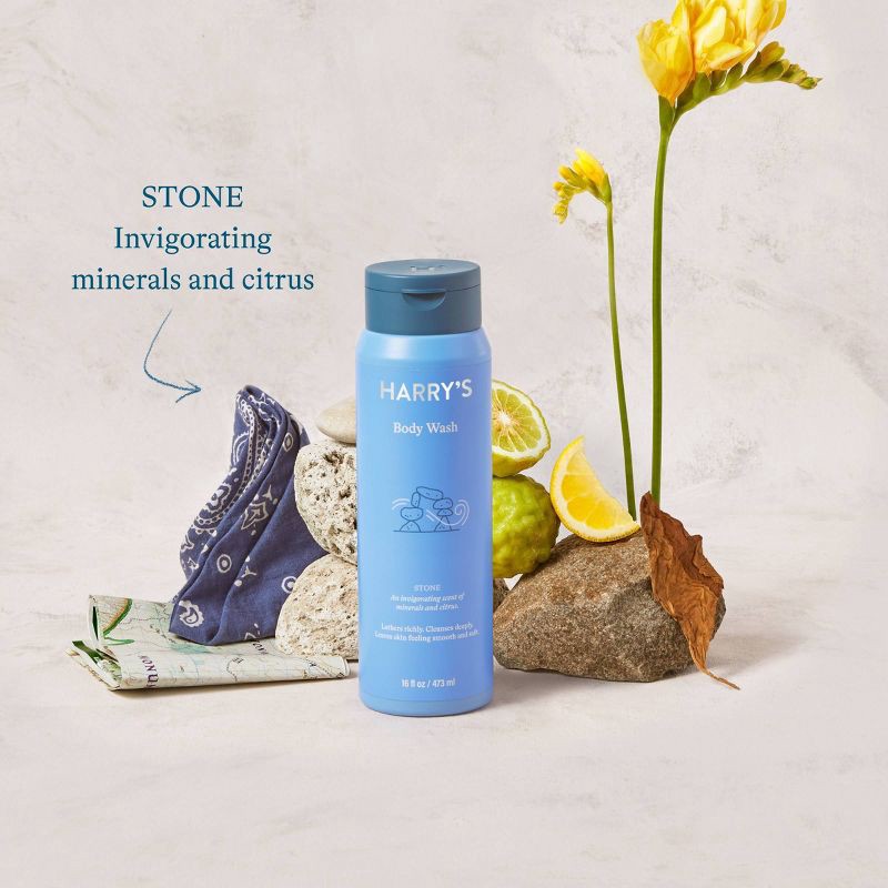 slide 4 of 7, Harry's Stone Body Wash for Men - 16 fl oz /473 ml, 16 fl oz, 473 ml