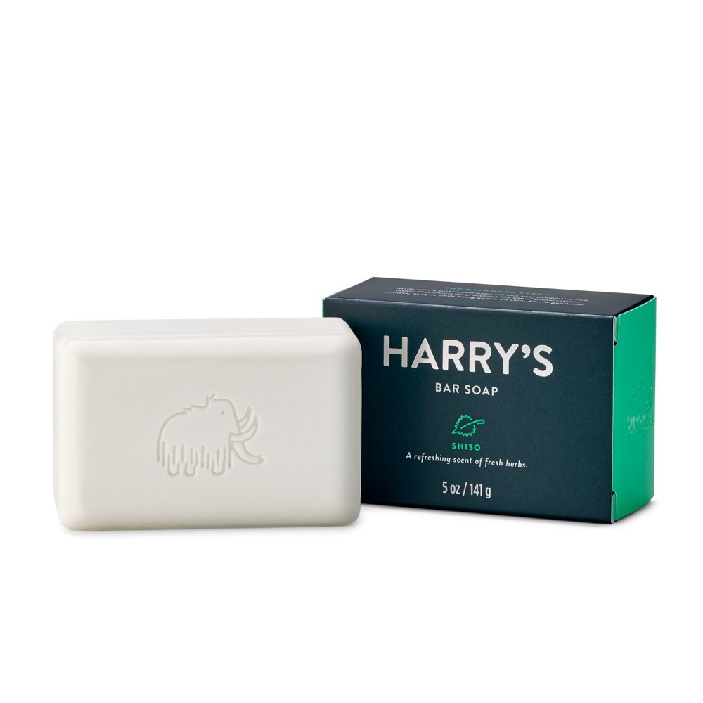 slide 4 of 6, Harry's Shiso Bar Soap, 5 oz
